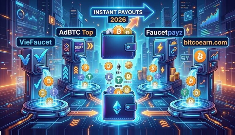 Best Crypto Faucet thats Pay Instantly