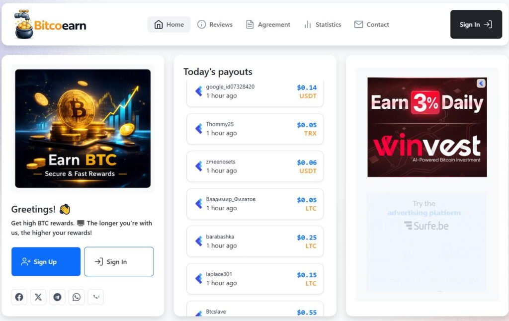 bitcoearn